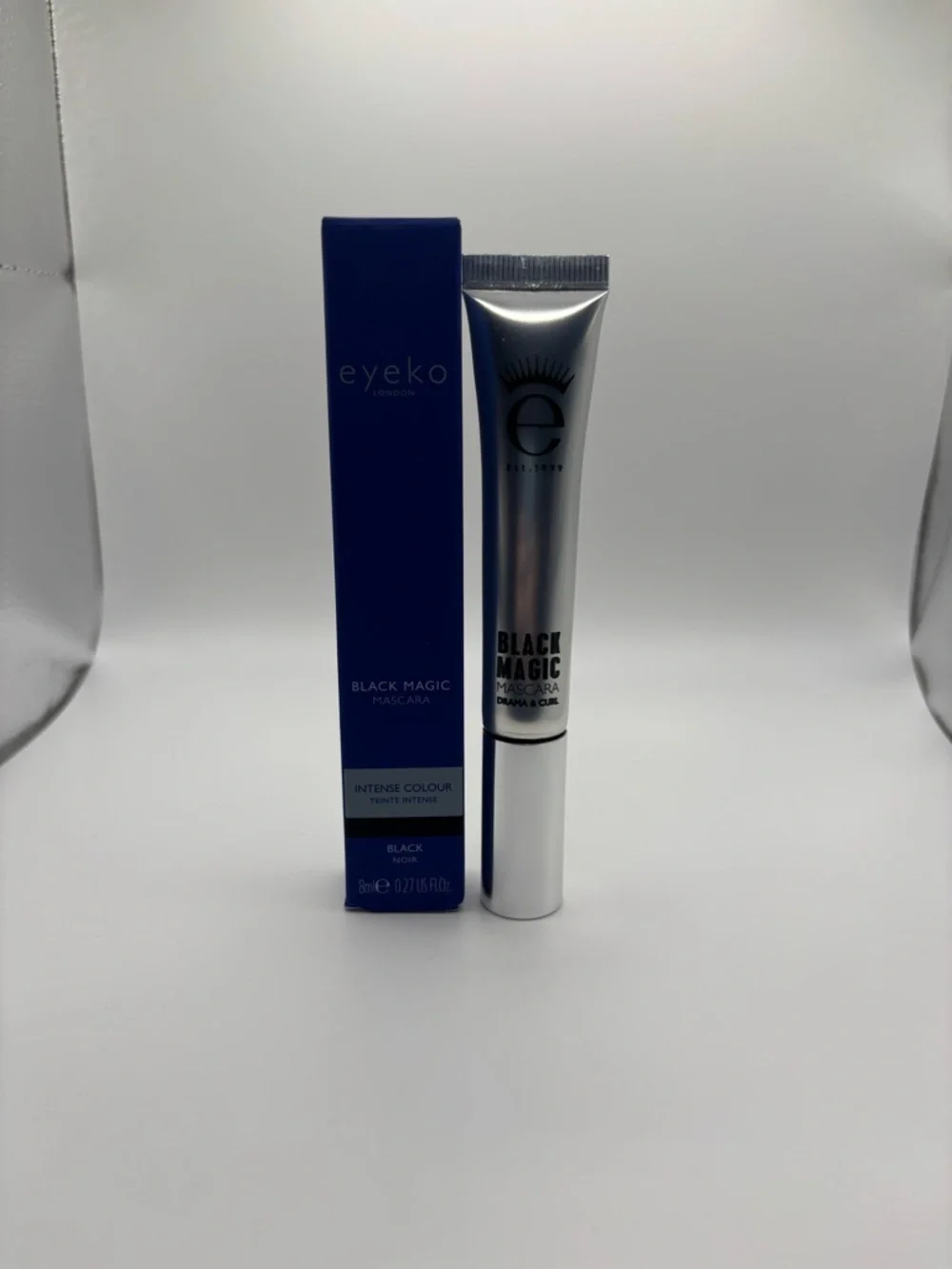 Eyeko London Black Magic Mascara Drama & Curl Intense Colour Black 8ml NIB